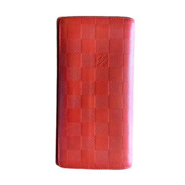 Louis Vuitton Red Long Wallet
